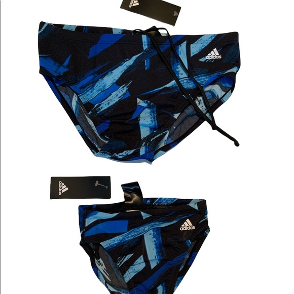 Men & Boys Adidas swim Briefs - Picture 2 of 3